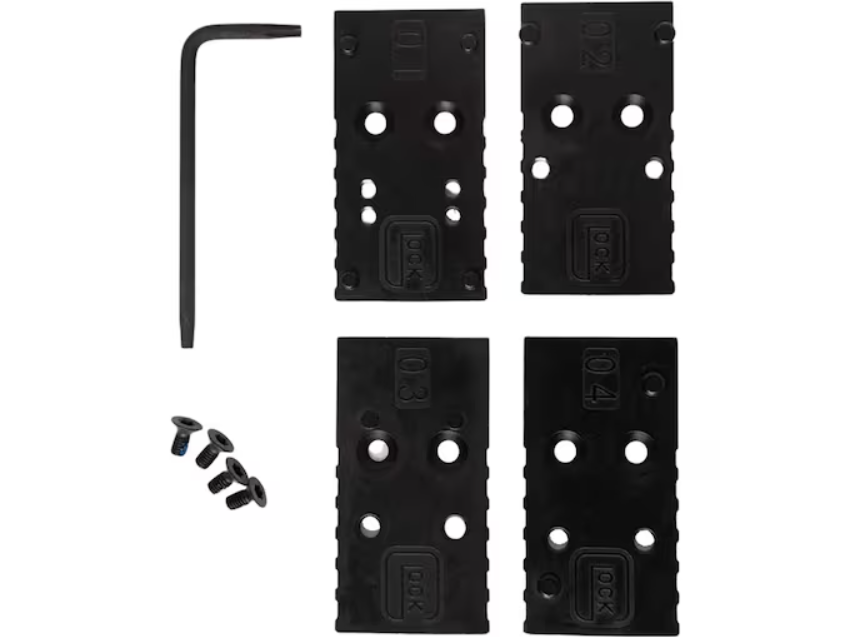 Glock MOS Adapter Set 01 nDLC G17 Gen5, G19 Gen5, G34 Gen5, G45 Gen5 (9mm)