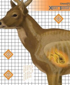 Champion X-Ray Paper Target - Deer Target 25"x25" (6-Pack)
