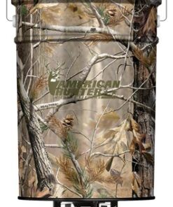 AMERICAN HUNTER FEEDER HANGING - 50LB METAL HOPPER RT-AP CAMO