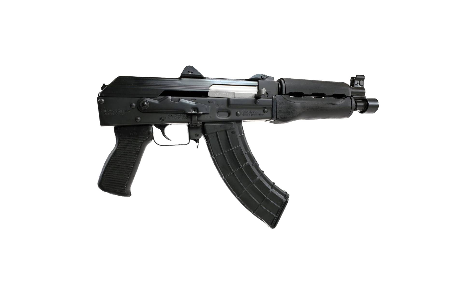 ZASTAVA ARMS USA ZPAP92 PISTOL 7.62X39 BLK POLY