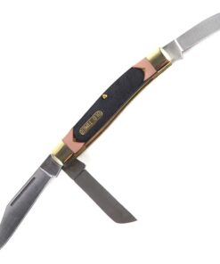 Old Timer Senior Folding Knife 3" Clip Point Blade 3 Blades