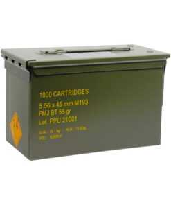5.56x45 RangeMaster FMJBT 55gr Metal Can 1000 Rounds