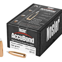 NOSLER 7MM 160GR ACCUBOND 50CT