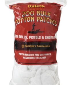 Outers Bulk Patches .30 - .50 cal 225/ct