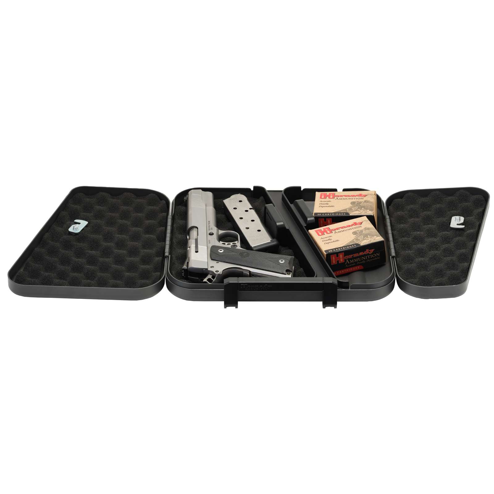 HORNADY DUAL-LID LOCK BOX WITH KEY LOCK ( 5 PER CASE )
