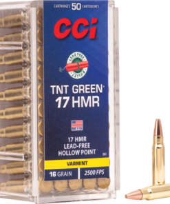 CCI GREEN LEAD FREE 17HMR 16GR - TNT-HP 2500FPS 50RD 40BX/CS
