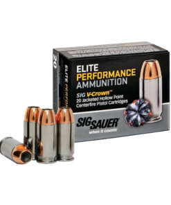 AMMO V-CROWN 380 AUTO JHP 90GR 20/BX