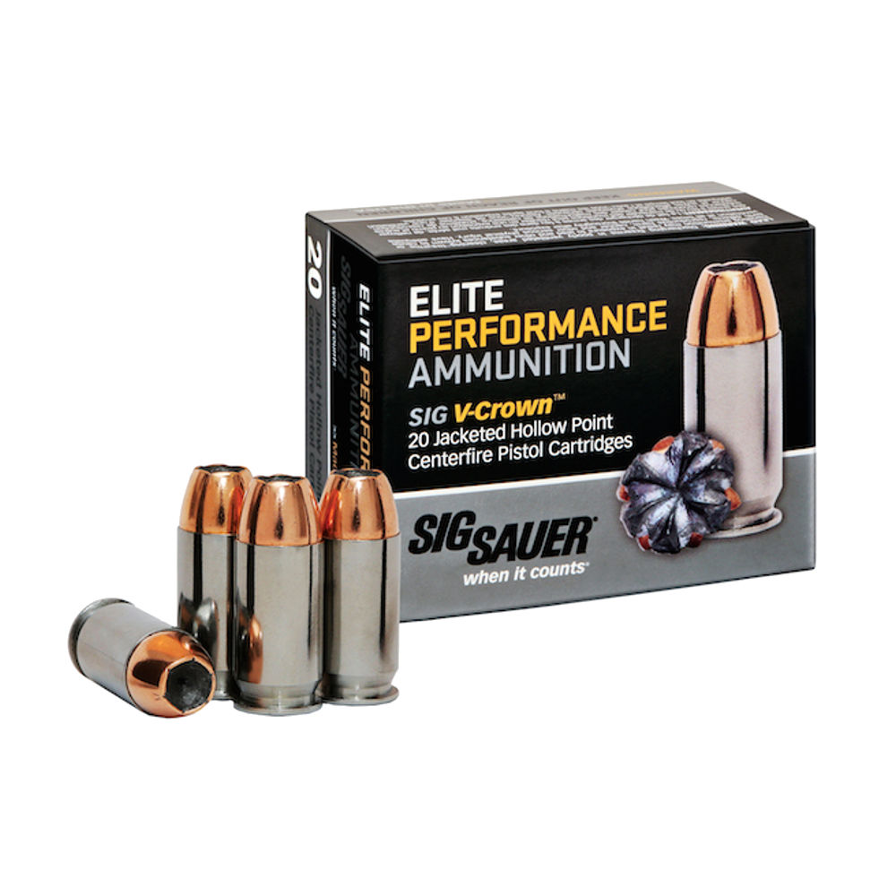AMMO V-CROWN 380 AUTO JHP 90GR 20/BX