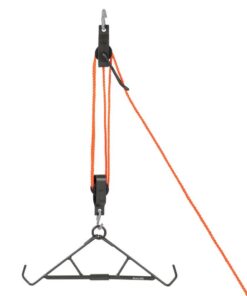 Allen Takedown Gambrel and Hoist Steel 500 lbs Orange
