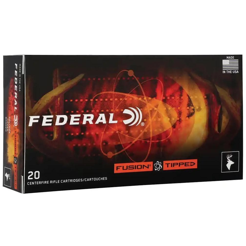 Federal Fusion Tipped Rifle Ammunition 6.5 PRC 140gr PT 2975 fps 20/ct