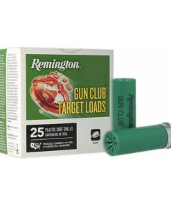Remington Gun Club Target Load 12 ga 2 3/4" 2 3/4 dr 1 oz #8 1185 fps 25/box