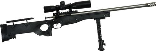 Crickett 22 LR Precision Rifle Black Package Stainless .22 LR Single Shot 16 1/8" Barrel