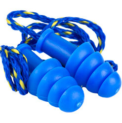 WALKER'S 1PK BL CRDED EARPLUG