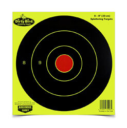 B/C DIRTY BIRD YELLOW RND TGT 8-8"