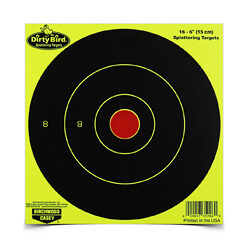 B/C DIRTY BIRD YELLOW RND TGT 16-6"