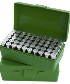 MTM CASE GARD FLIP-TOP BOX CARTRIDGE 38/357 RED 50RD ( 24 PER CASE )