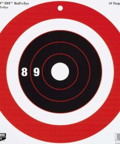 B/C TARGET RIGID 12" DH BULLSEYE 10/PK ( 12 PER CASE )