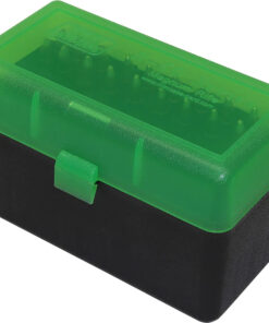 MTM CASE GARD FLIP-TOP BOX CART 220 SWIFT/243/308 GREEN 50-RD ( 24 PER CASE )