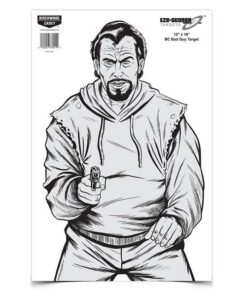 B/C TARGET EZE-SCORER 12"x18" BC BAD GUY PAPER 10/PK ( 12 PER CASE )