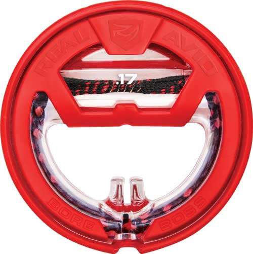 REAL AVID BORE BOSS RAPID GUN CLEANING SYSTEM 17 CAL RIFLE ( 4 PER CASE )