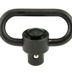 UTG BUTTON QD SLING SWIVEL 1.38" BLK