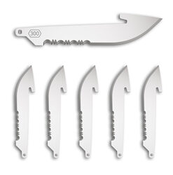 OD EDGE DROP-PT 3.0" SRTD BLADE 6PK