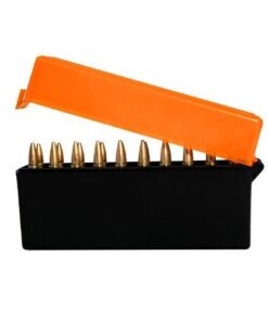 Berry's 209 Ammo Box for .243/6.5/.30-06 - 20/rd Orange/Black