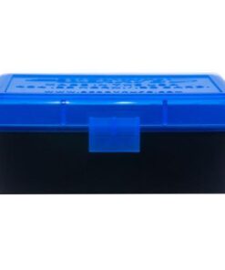 Berry's Ammo Box #404 - .22 Horn./.30 Carb. 50/rd Blue/Black