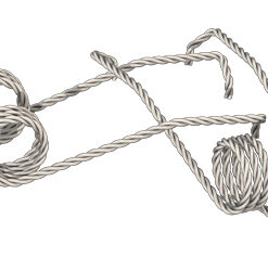 HF AK4/AK74 BRAIDED MAIN SPRING
