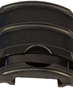 JE HANDGUARD RAIL COVER - 2" BLACK 1 PER PKG