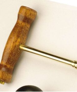 TRADITIONS MUZZLELOADING T-HANDLE BALL STARTER WOOD/BRASS ( 6 PER CASE )