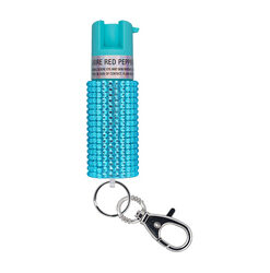 SABRE JEWELED SPRAY W/KEY RING TEAL