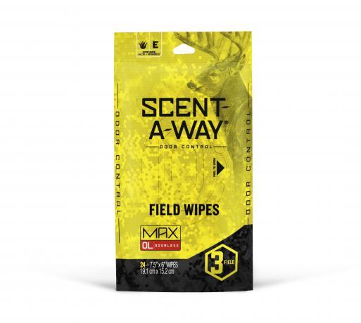 Hunters Specialties Scent-A-Way MAX Field Wipes 24/pk