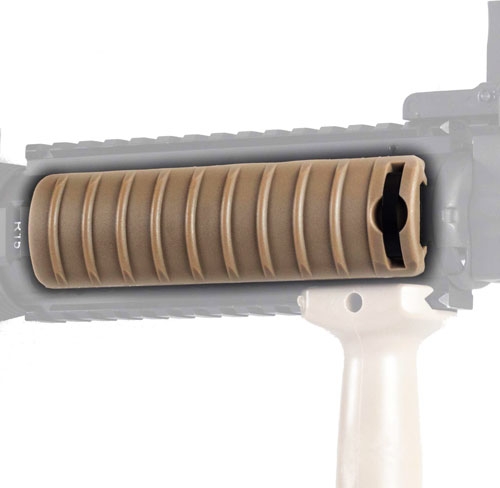 JE HANDGUARD RAIL COVER - 5.5" TAN 1 PER PKG 2 JE HANDGUARD RAIL COVER - 5.5" TAN 1 PER PKG - Image 2