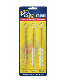 Tetra Gun 3-Piece Wire Twist Brush Set - .22 cal/ 9mm/ .45 Cal