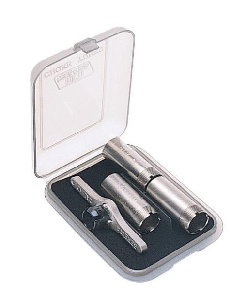 MTM Choke Tube Case for 3 Extended or 6 Standard Tubes Clear Smoke