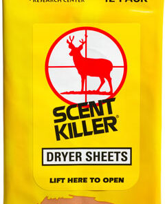 WRC DRYER SHEETS SCENT KILLER - AUTUMN FORMULA 12-PACK