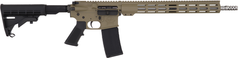 GLFA AR15 RIFLE 223 WYLDE - 16" S/S BBL FLAT DARK EARTH 1 GLFA AR15 RIFLE 223 WYLDE - 16" S/S BBL FLAT DARK EARTH