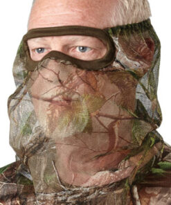 HS FACEMASK 3/4 MESH REALTREE - EDGE