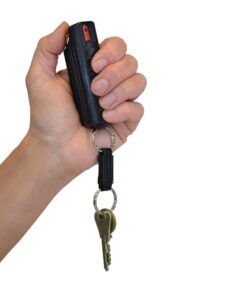 Personal Security 12 oz Pepper Spray w Black hard case