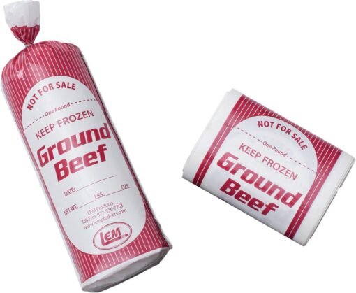 LEM Products 2 lb. Ground Beef Bags - 25 count (Replaces 039)