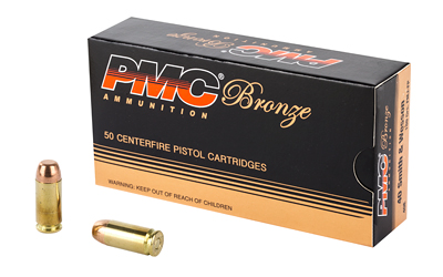 PMC Bronze .40 S&W, 180 Grain, FMJ-FP, 50rd Box