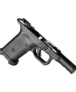 Lone Wolf Distributors Timber Wolf Built Polymer Compact Pistol Frame for Glock 19/23 Gen3/Gen4 Slides, Black
