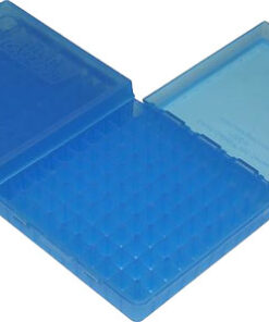 MTM AMMO BOX 45ACP/40SW/10MM - 200-ROUNDS CLEAR BLUE