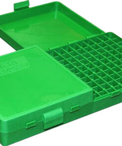 MTM AMMO BOX 9MM LUGER/380ACP - /9X18 200-ROUNDS GREEN