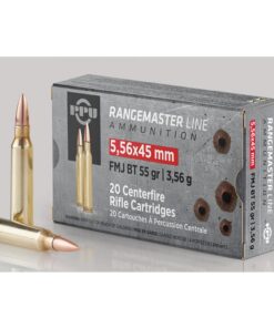 5.56x45 RangeMaster FMJBT 55gr 20 Rounds