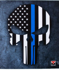 TEKMAT ARMORERS BENCH MAT - 11"X17" PUNISHER BLUE LINE