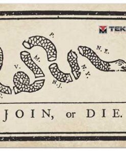 TEKMAT ARMORERS BENCH MAT - 11"X17" JOIN OR DIE FLAG