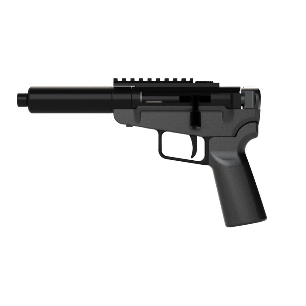 Dark Mountain Stowaway Handgun 5.7x28mm Single Shot 5" 1/2x28 Threaded Barrel Black 1 Dark Mountain Stowaway Handgun 5.7x28mm Single Shot 5" 1/2x28 Threaded Barrel Black