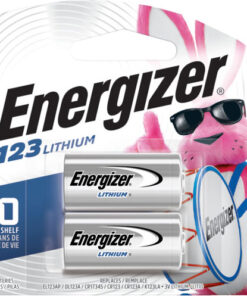ENERGIZER LITHIUM BATTERIES - CR123A 2-PACK
